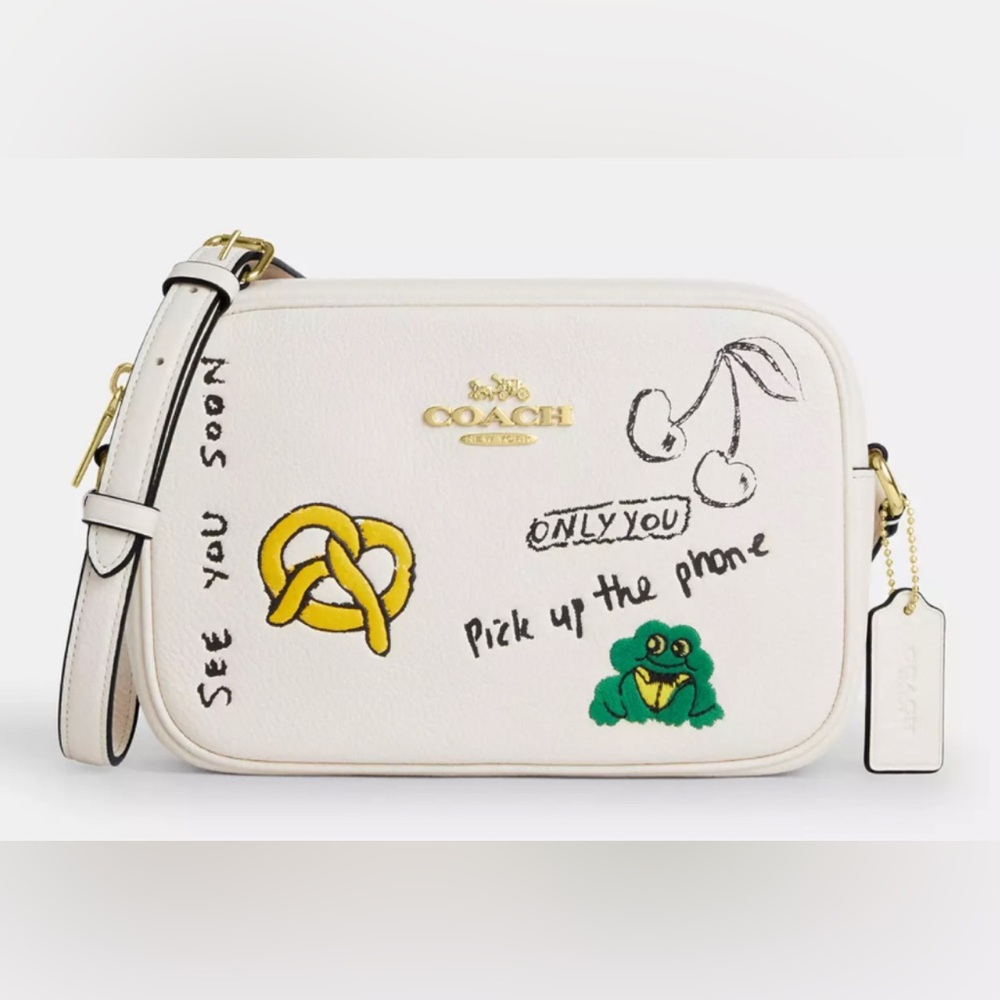 NWT coach giftable limited edition Jamie Camera Bag with Sketch Print